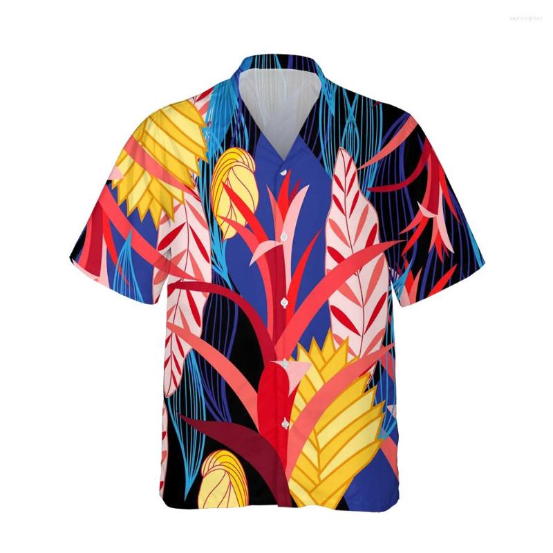 

Men's Casual Shirts Jumeast 3d Harajuku Tree Plants Printed Mens Hawaiian Shirt Short Sleeve Vintage Clothes Fashion For Men Loose, 06