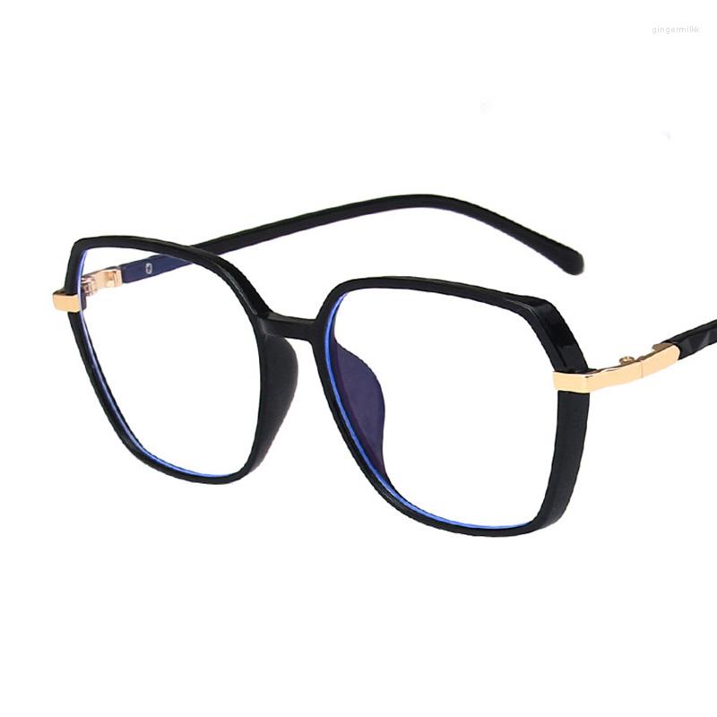 

Sunglasses Unisex Blue Light Blocking Computer Glasses Womens 2022 Fashion TR90 Frame Vintage Square Eyewear Anti Eyestrain Eyeglasses
