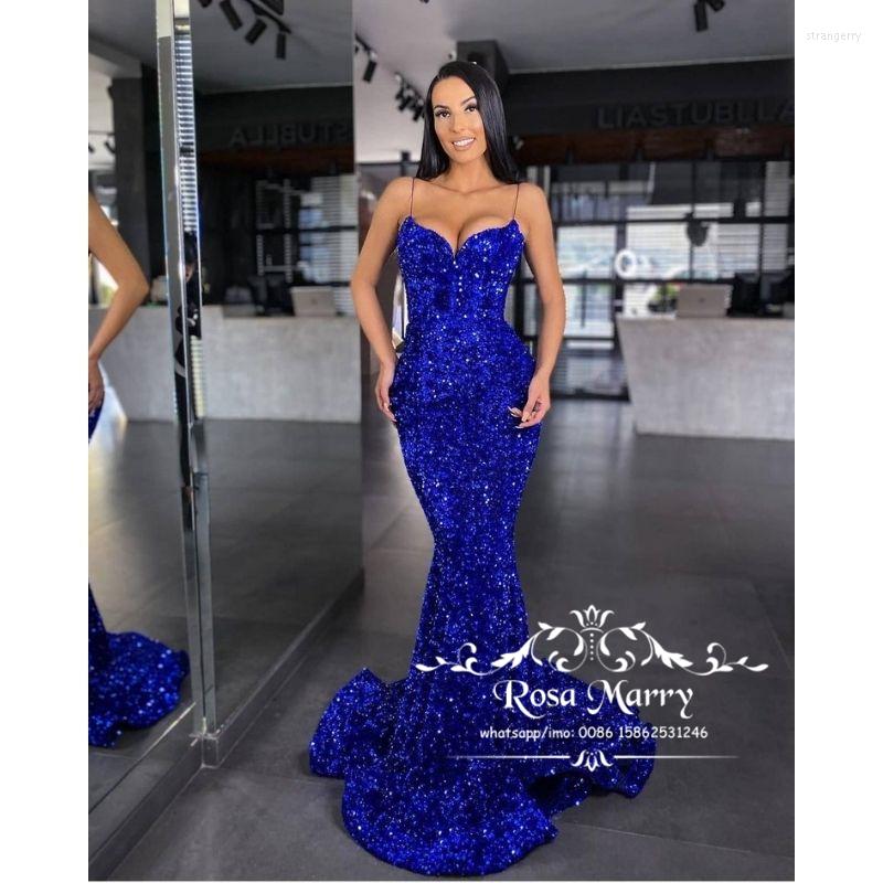 

Party Dresses Sexy Royal Blue Mermaid Prom 2022 Plus Size Corset Straps Girls Pageant Formal Celebrity Evening Gowns For Women, Black