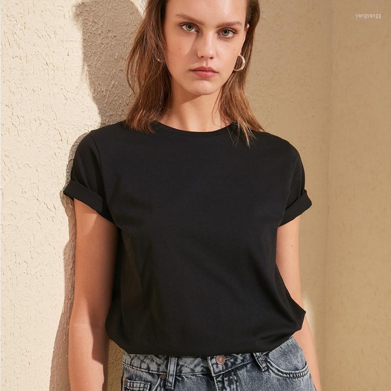 

Women's T Shirts A65 Loose T-shirt Casual Comfortable Versatile, U328002-2