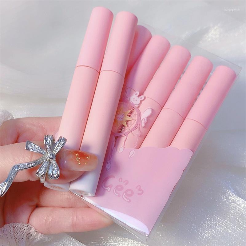 

Lip Gloss Von Gee 5Pcs Of Dreamcatcher Glaze Set Matte Velvet Mud Student White Lipstick Beautiful Girl