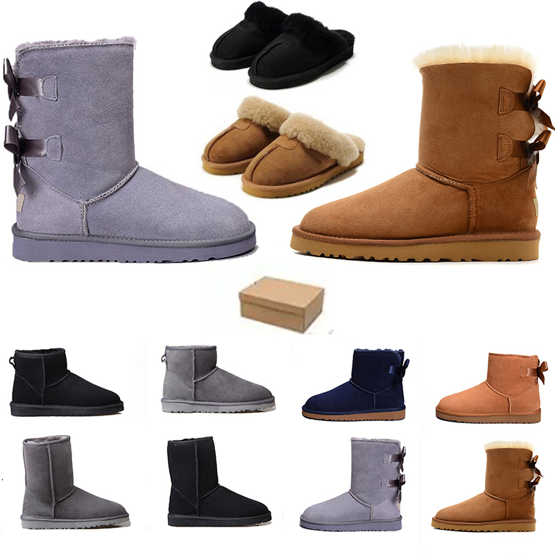 

Australia snow boots Classic mini fluff collar australian shoes boots womens short lridescen winter girls lady akato furry satin booties outdoors With box, #24