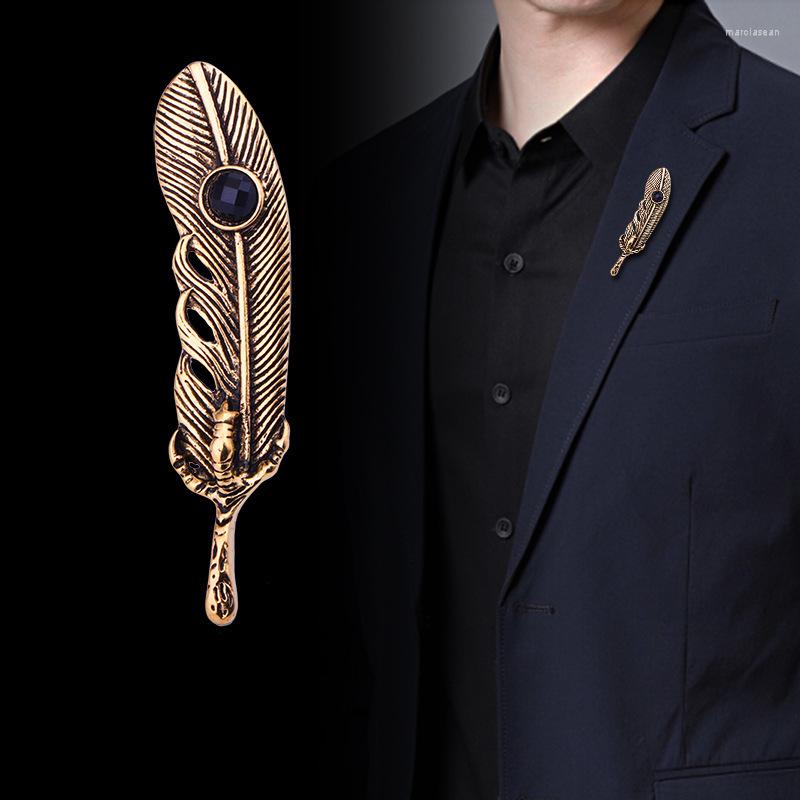 

Brooches Retro Eagle Hawk Claw Feather Brooch Pin For Men And Women Suit Shirt Decoration Men's Clothing & Accessories