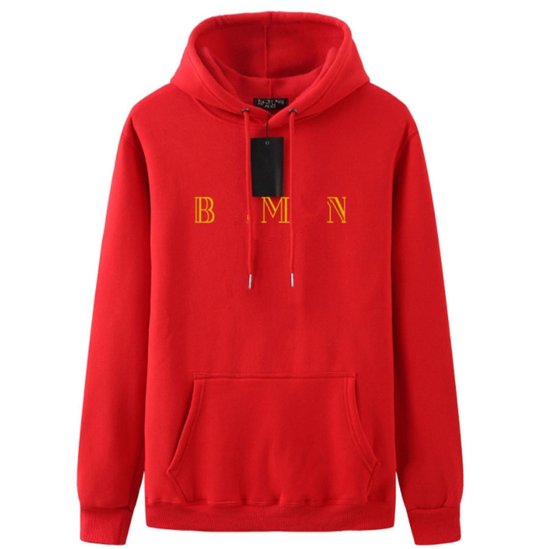 NOUVEAU neutre Balman Mens Designer Hoodie Mode Hommes Femmes Designer Hoodies Bleu Orange Violet Streetwear Sweat à capuche B almain
