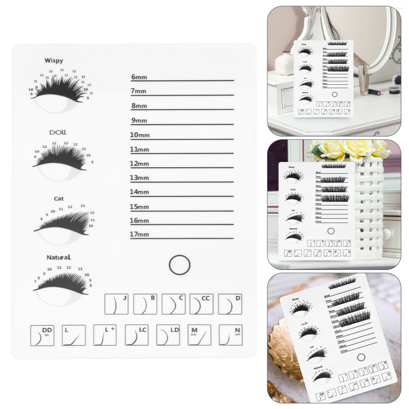 

False Eyelashes 1pc Eyelash Grafting Storage Board Beauty Salon Display