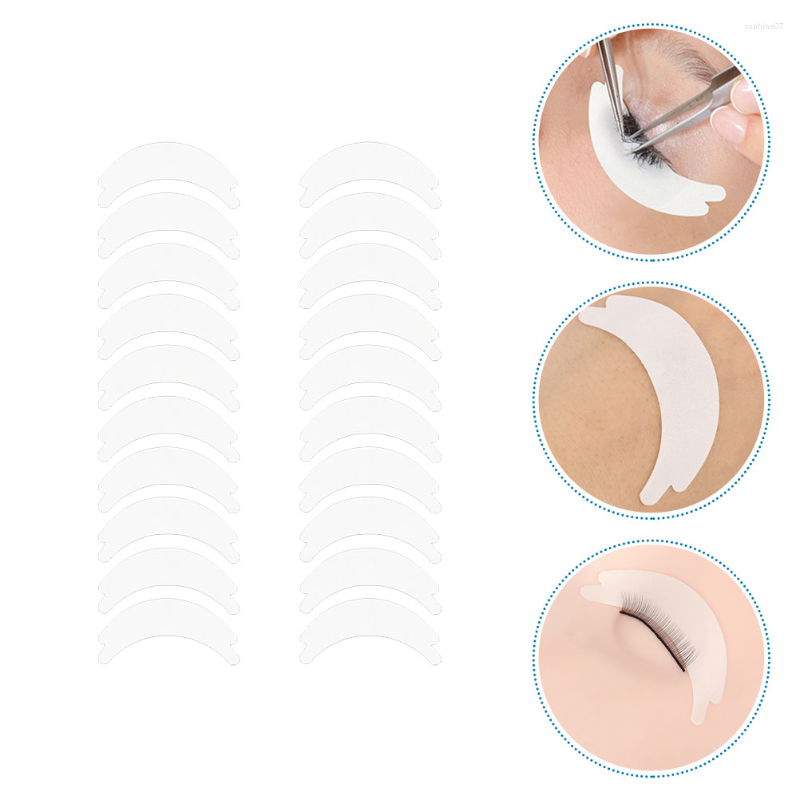 

False Eyelashes 10Pairs Eyelash Grafting Pads Extension Lash Cotton Mats Salon Beauty Tool White