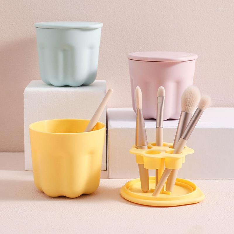 

Makeup Brushes 1Pcs Brush Cleaner Cleaning Bowl Washing Multi-functional Beauty Tool