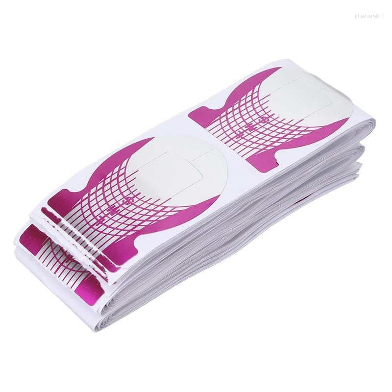 

Nail Gel Extention Tips Form Eliminate Waste Art Sticker For Learner, Picture shown