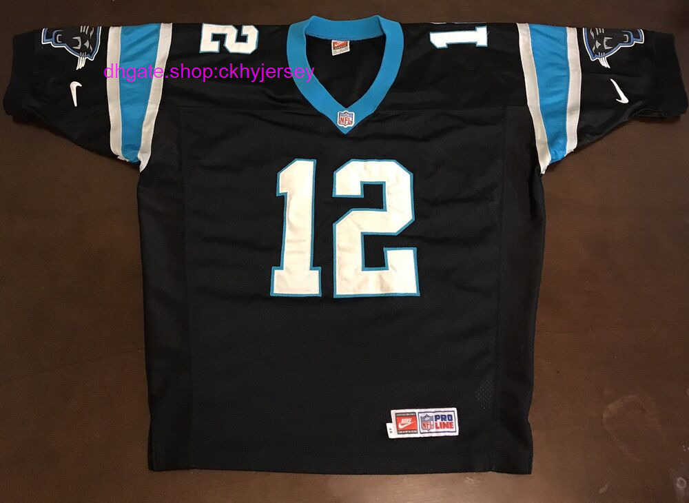 

New Jerseys Pro Cheap Retro Line Kerry Collins Football Jersey Mens Kids Stitched Throwback Jerseys, Same as picture