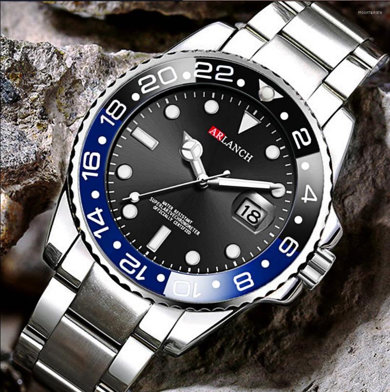

Wristwatches Negative Display Digital Watches 30 Meter Water Resistent StopWatch Hourly Reminder LED Blacklight, Pwat009green