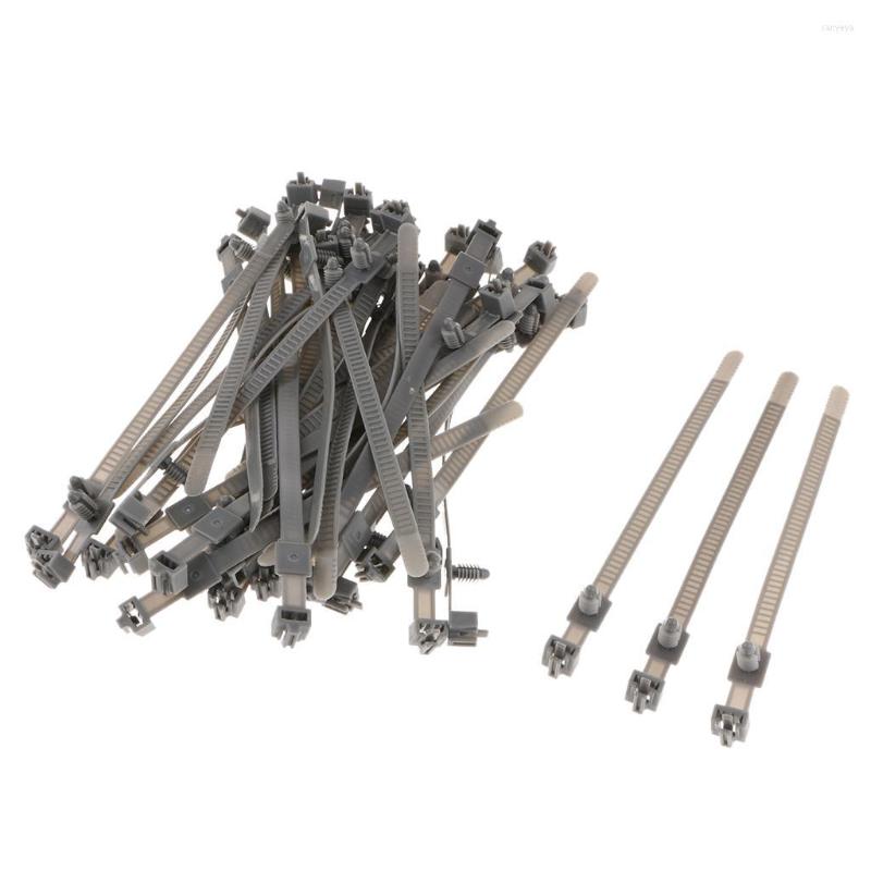 

Car Organizer 48 Pieces Boat Trailer Cable Ties Push Rivet Harness Clip170mm
