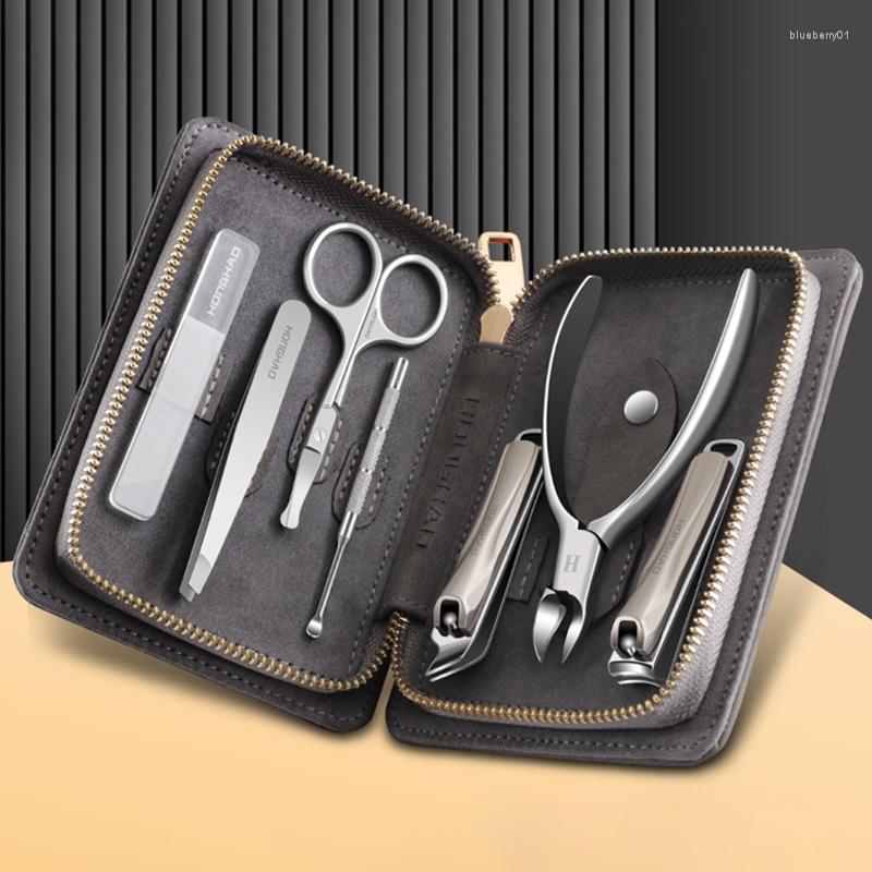 

Nail Art Kits Clipper Set Stainless Steel Tool For Removal Of Ingrown Trimmer High Quality Travel Kit 6/7 In 1 Pedicure