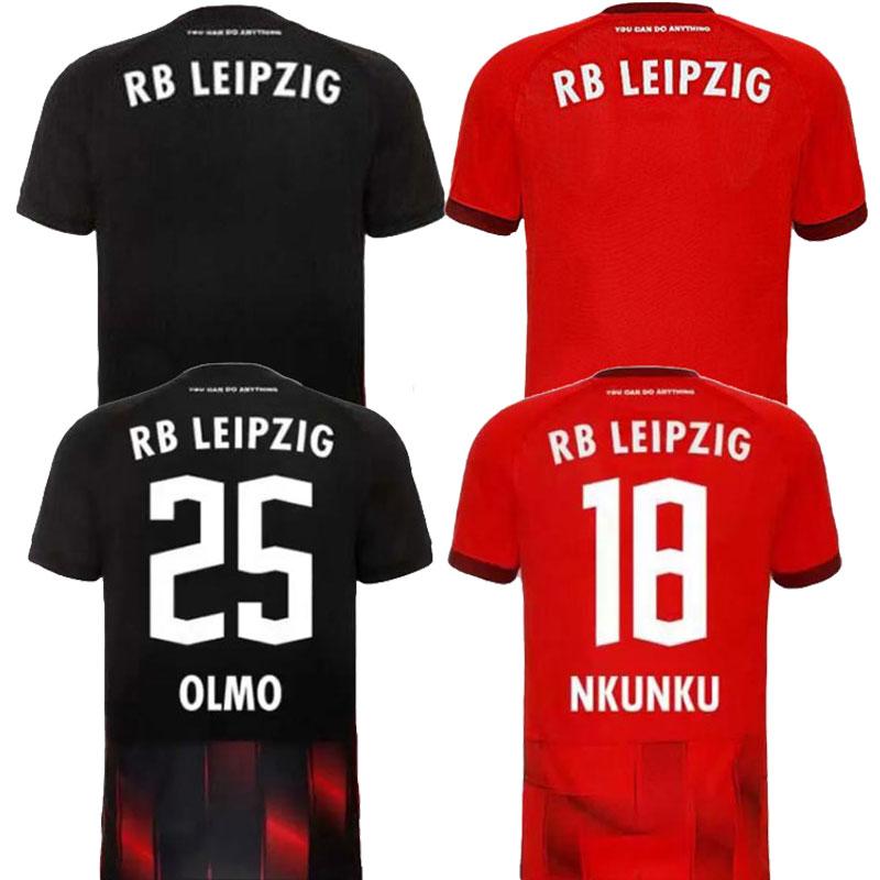 

soccer 22 23 RBL Leipziges Soccer Jerseys POULSEN FORSBERG HEE CHAN SABITZER UPAMECANO SZOBOSZLAI KLUIVERT football shirt men kids uniforms