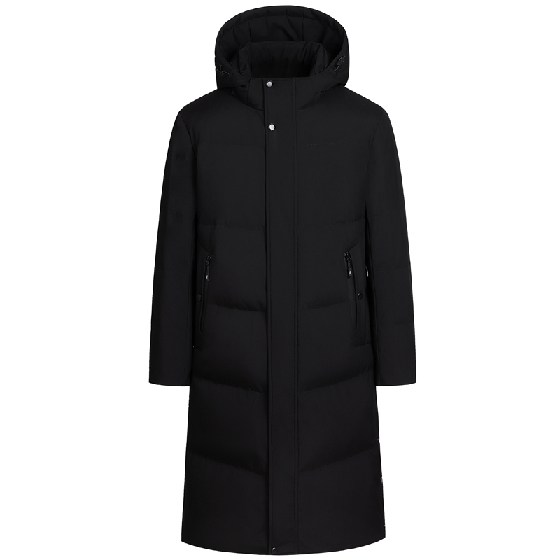 

Men's Down Parkas Fashion Winter 90 White Duck Down Jackets Men Hooded Brand Black Long Parkas Men Overcoat Thick Warm Down Coats Men Ourwear 221006, Gray