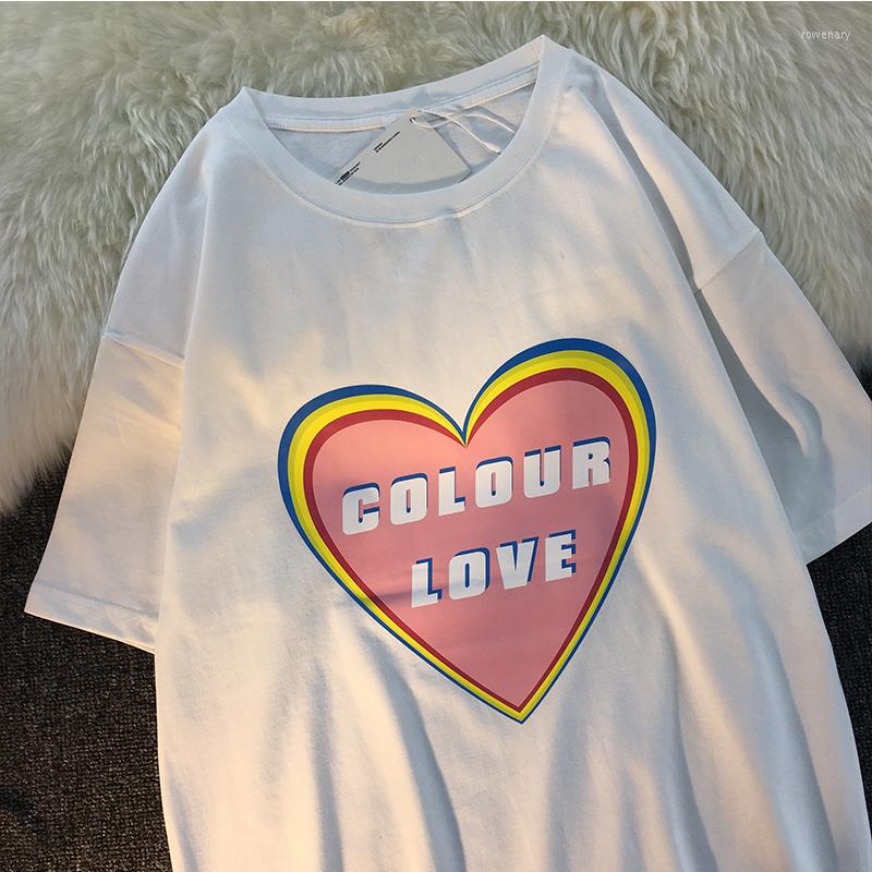 

Men' T Shirts Printing T-shirt Summer Short-Sleeved Round O-Neck Fashion Loose Cotton All-match Style INS Lovers Student BF, Black