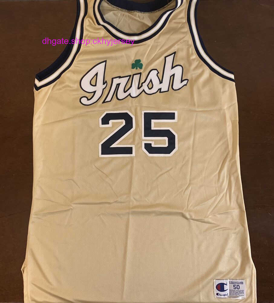 

New Jerseys Authentic Cheap Stitched Rare Retro Champion Notre Dame Basketball Jersey Mens Kids Throwback Jerseys, Same as picture