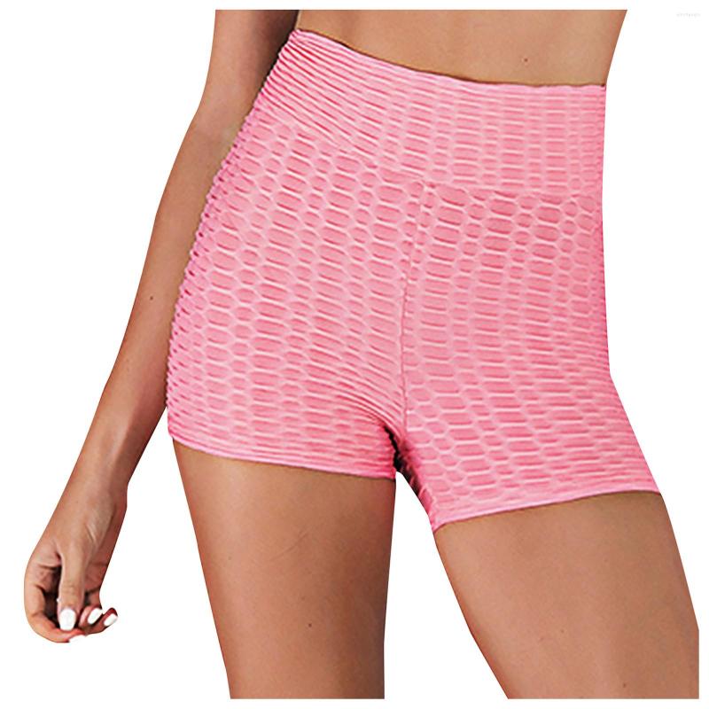 

Gym Clothing Women Sport Shorts Yoga High Waist Push Up For Ladies Leggings Fitness Seamless Hip Lift Tight Sportswear, Gray