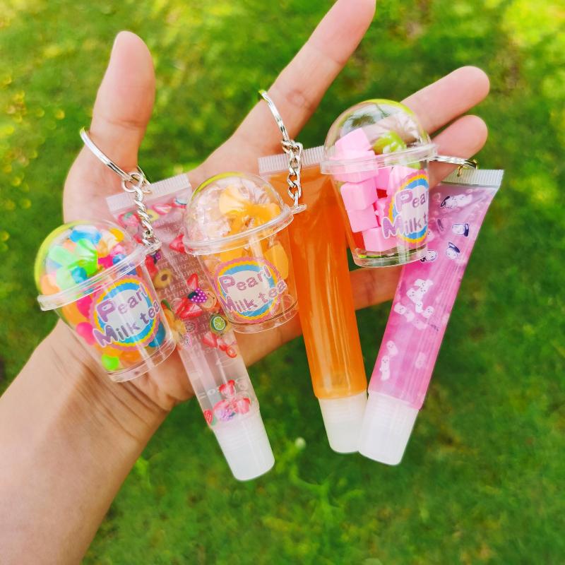 

Lip Gloss Formula Lipgloss Base Liquid Acrylic Keychain Make My Own Key Chain Cosmetics Up Lipstick Wholesale, Blue