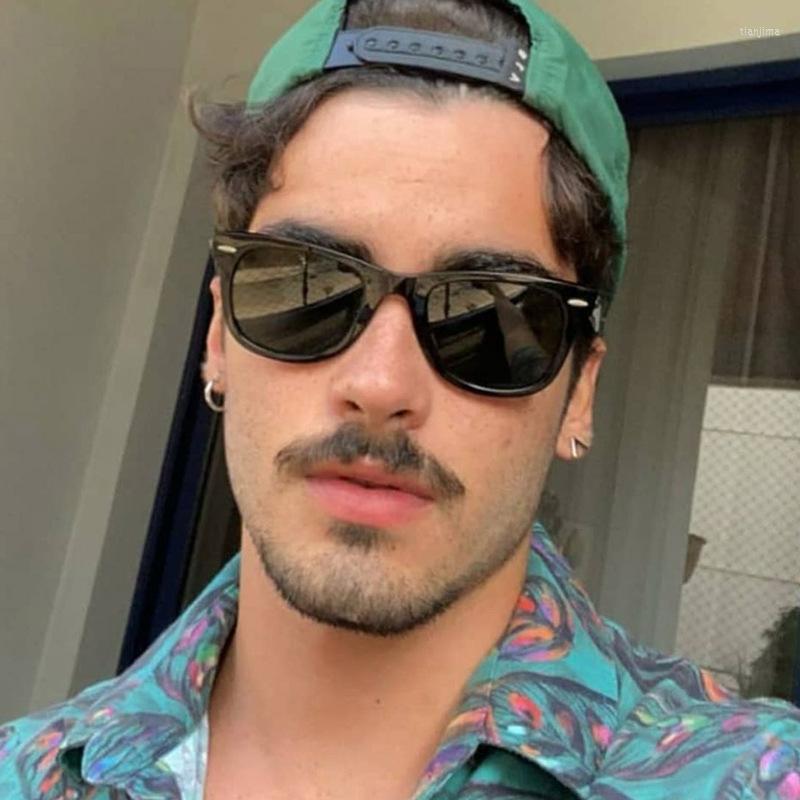 

Sunglasses Fashion Ladies Small Frame Polarized Metal Hinged Square Outdoor Sports Cycling Glasses Beach Fishing