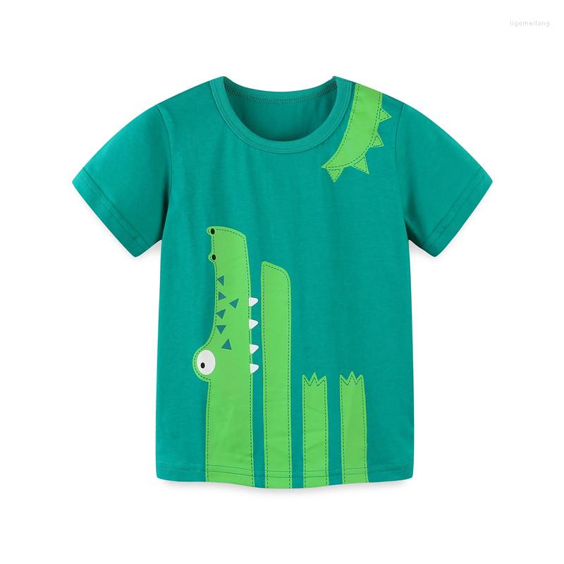 

Shirts Jumping Meters Summer Ice Cream Print Cotton Boys Girls T Selling Baby Clothes Short Sleeve Kids Tops, T216026 giraffe