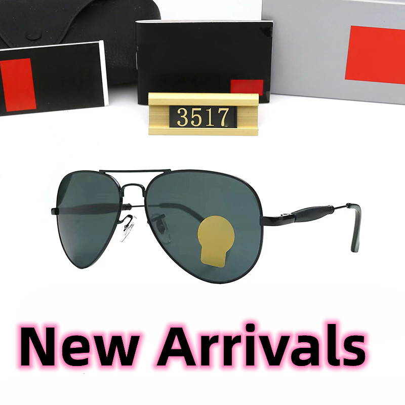 

New sunglasses Women's men's designers High fashion metal frame HD glass 8 colors