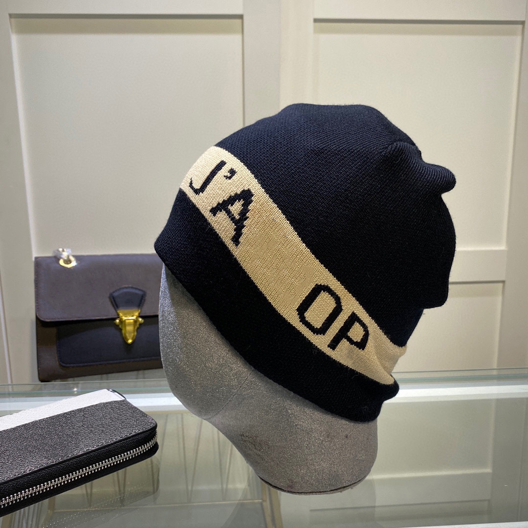 

Luxurys beanie autumn and winter warm hat designers beanies men sports cotton knitted hats classic women wool caps nice, Black