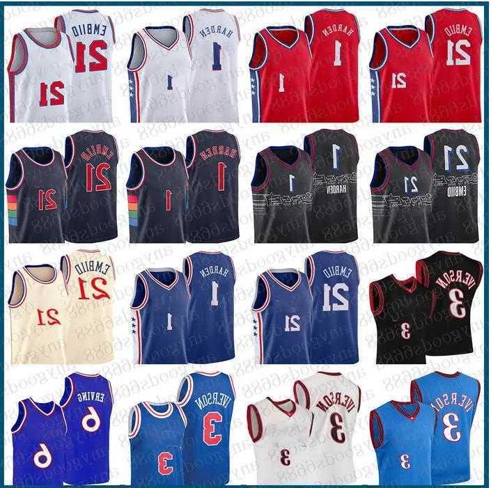 

Philadelphia''76ers''Custom Men Women Youth Joel 21 Embiid 1 James Harden 0 Tyrese Maxey 12 Tobias Harris 8 Montrezl Harrell Basketball Jerseys, Colour