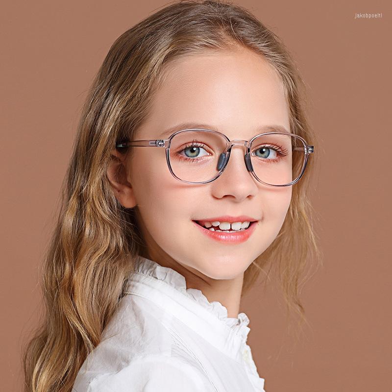 

Sunglasses 2022 Boys Girls Silicone Prescription Glasses Frame Kids Sqaure Blue Light Custom Children Myopic Hyperopic