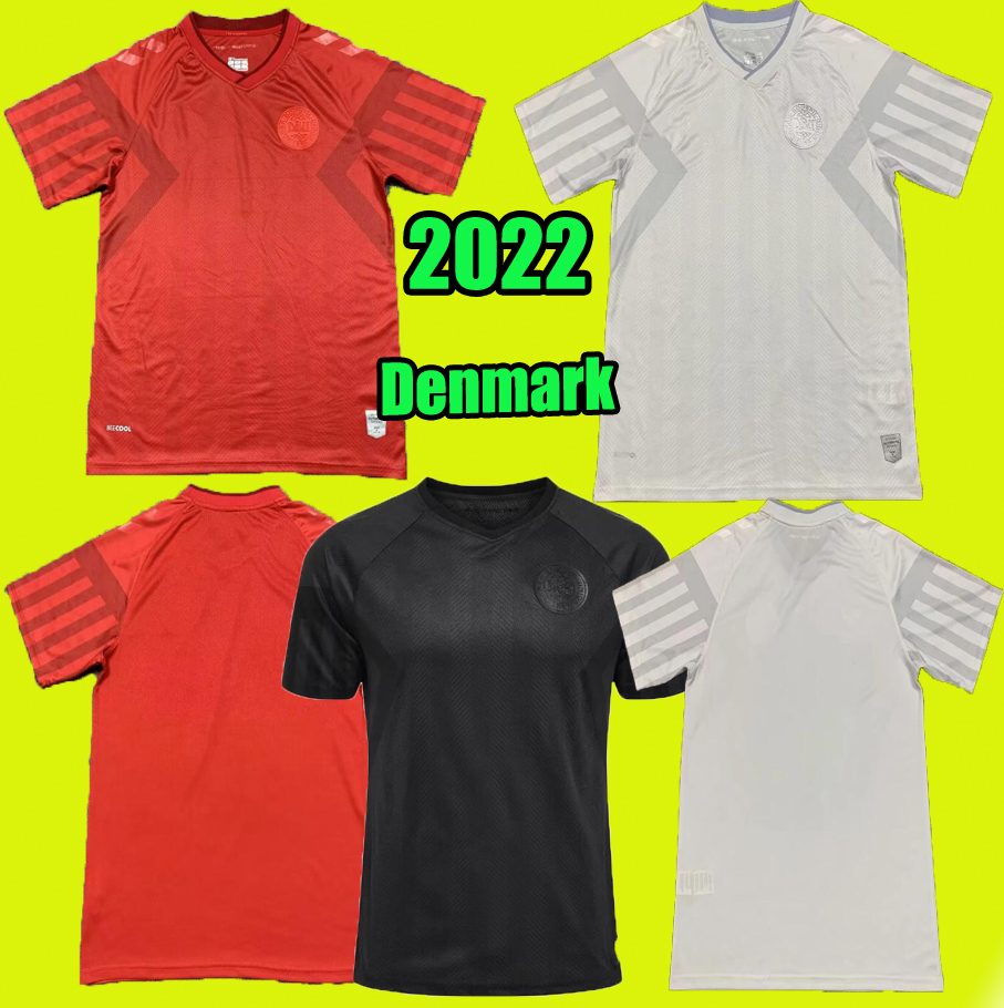 

2022 Denmark Soccer Jersey ERIKSEN Limited Edition HOME RED AWAY WHITE THIRD Black 22 23 special HOJBJERG CHRISTENSEN SKOV OLSEN BRAITHWAITE DOLBERG football SHIRT, Player version