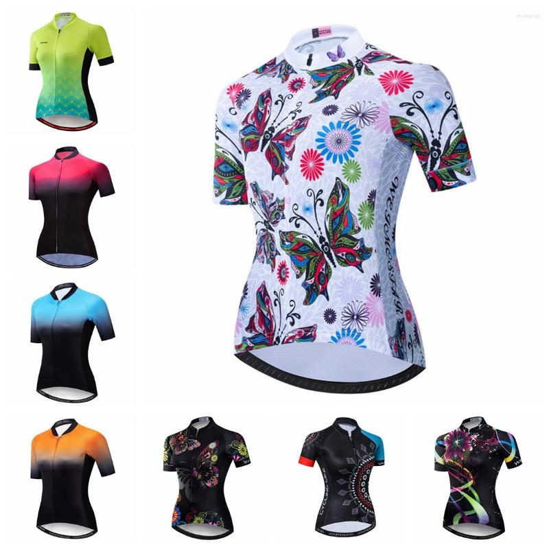 

Racing Jackets Cycling Jersey Women Bike Shirt Short Sleeve Mountain Road MTB Top Bicycle Clothing Summer Uniform White Gray, 22