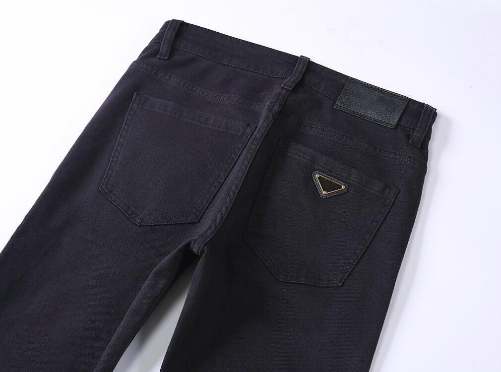 

Mens Jeans Designer Denim Classic Embroidery Vintage Pants Fashion Luxury Slim-leg Motorcycle Biker Business Leisure Trousers Size 28-40, Multi