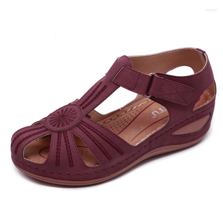 

Dress Shoes Women's Casual Sandals In Summer Non Slip Comfortable Soft And Fashionable Wedges Shallow Women, Black