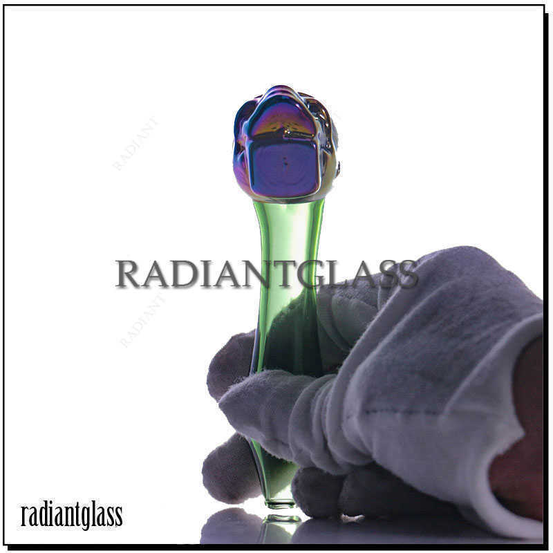 

4.4 Inches Oil Burner Pipes Plating Thick skull Smoking Hand spoon Pipe Tobacco Dry Herb For Silicone Bong Glass Bubbler