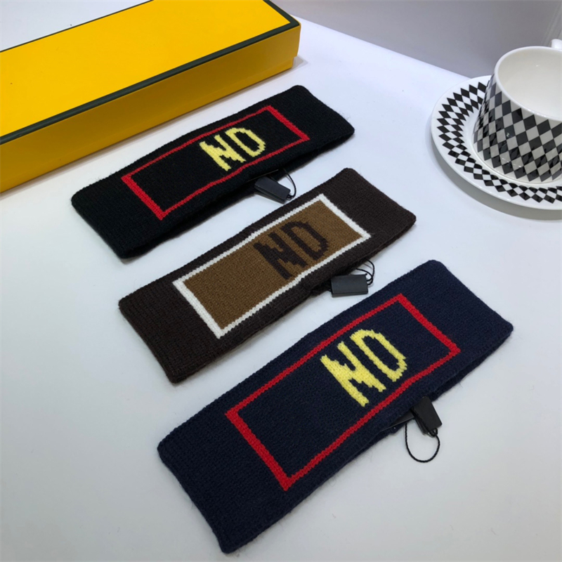 

Men Hairband Designers Headband Accessories Fashion Luxury Hairbands For Men Women Sport Hairband Letter Wool Knitting Wide Hair Band