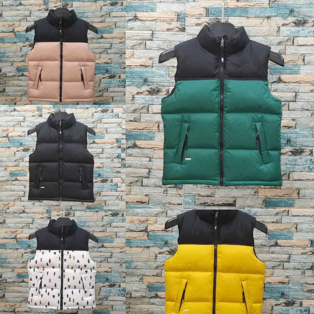 Designer Winter Kids Vest jacket Baby Girls Waistcoat 90% Duck Down Vests Warm Kids Boy Outerwear Coats Boys toddlers Winter nf Vest Children Clothe