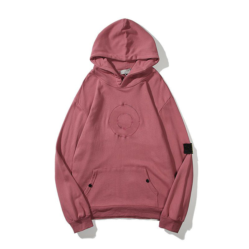 

SSS Mens Hoodies Round Embroidery Retro Men Streetwear Letter Hoodie Man Womens Hooded Hoody High Street Pullover Sweatshirt