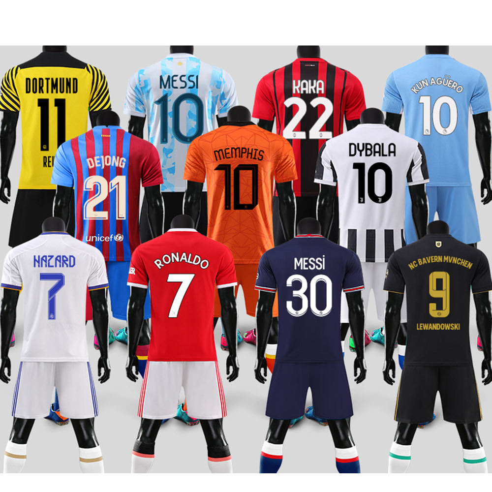 Fans Tops Soccer jersey 22 23 quarter club team uniforms fan uniforms custom factory direct sales quick dry breathable wear polyester material