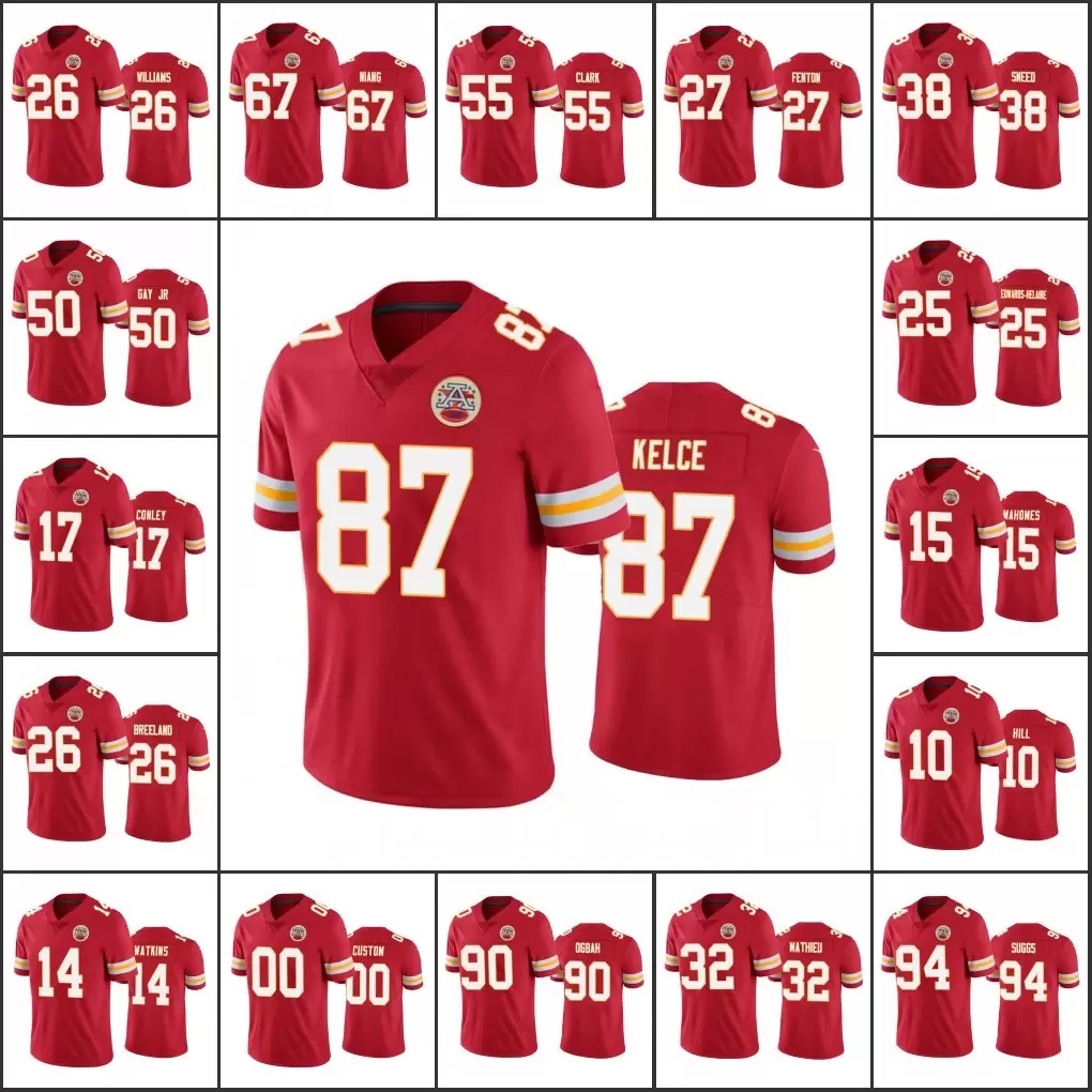 

23E Jersey Kansas''City''Chiefs''Men #15 Patrick Mahomes 87 Travis Kelce 10 Tyreek Hill''NFL''Women Youth Custom Color Rush Limited Jersey, 2022 mens qz