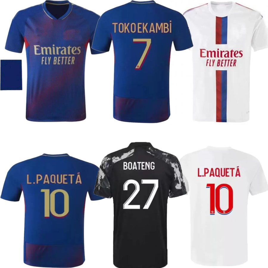 

MEMPHIS 21 22 23 Maillot Lyon Soccer Jersey men kids 2022 2023 Olympique Lyonnais digital fourth football shirts TOKO EKAMBI BRUNO CHERKI AOUAR HOME, Purple