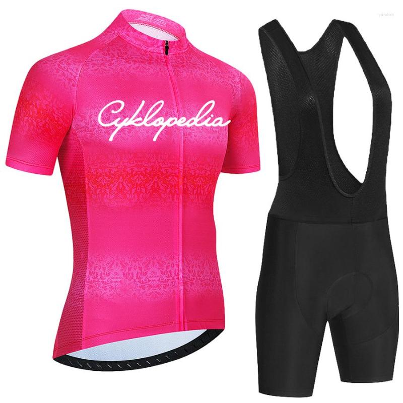 

Racing Sets CYKLOPEDIA Road Bike Men's Clothes Cycling Jersey For Bicycle Bicycles Bikes Man Maillot Triathlon Cycle, Pic color
