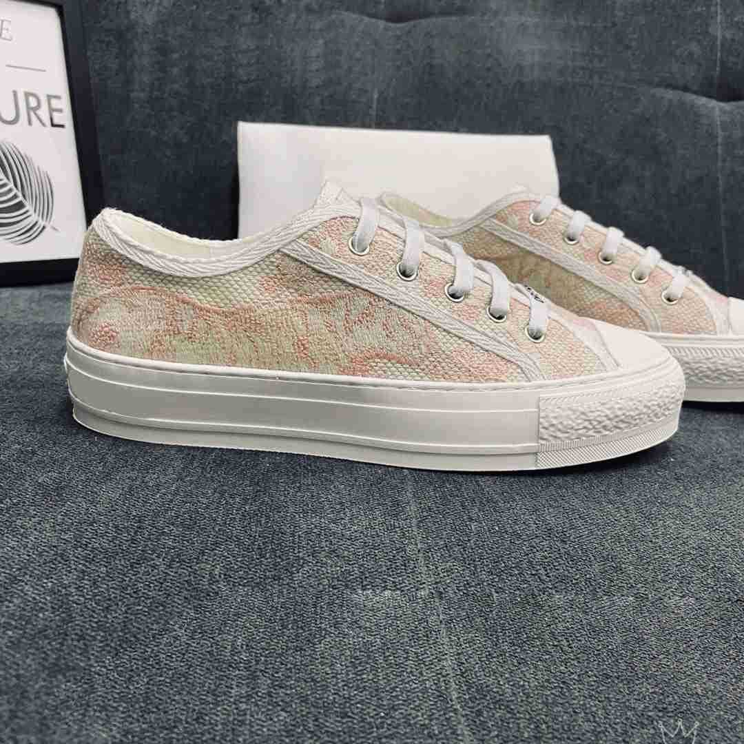 

Walkn Designer Sneakers Casual Shoes Soles Embroidered Printed Canvas Cotton Rubber Luxury Fashion Outdoor Platform Walking Size 35-40