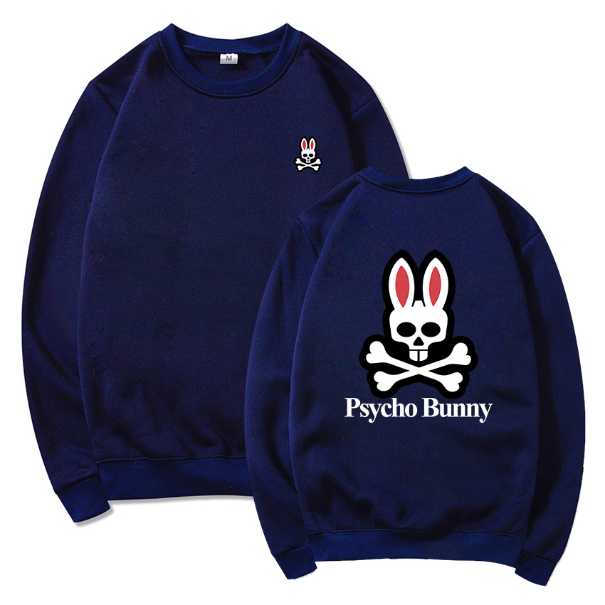 

Mens Sweatshirts Jumpers Fashion psycho bunny O-Neck Striped Casual Loose Letter Embroidery Stone Long Sleeve Pullover Man Casua Clothing youth fashion -3XL, Yellow