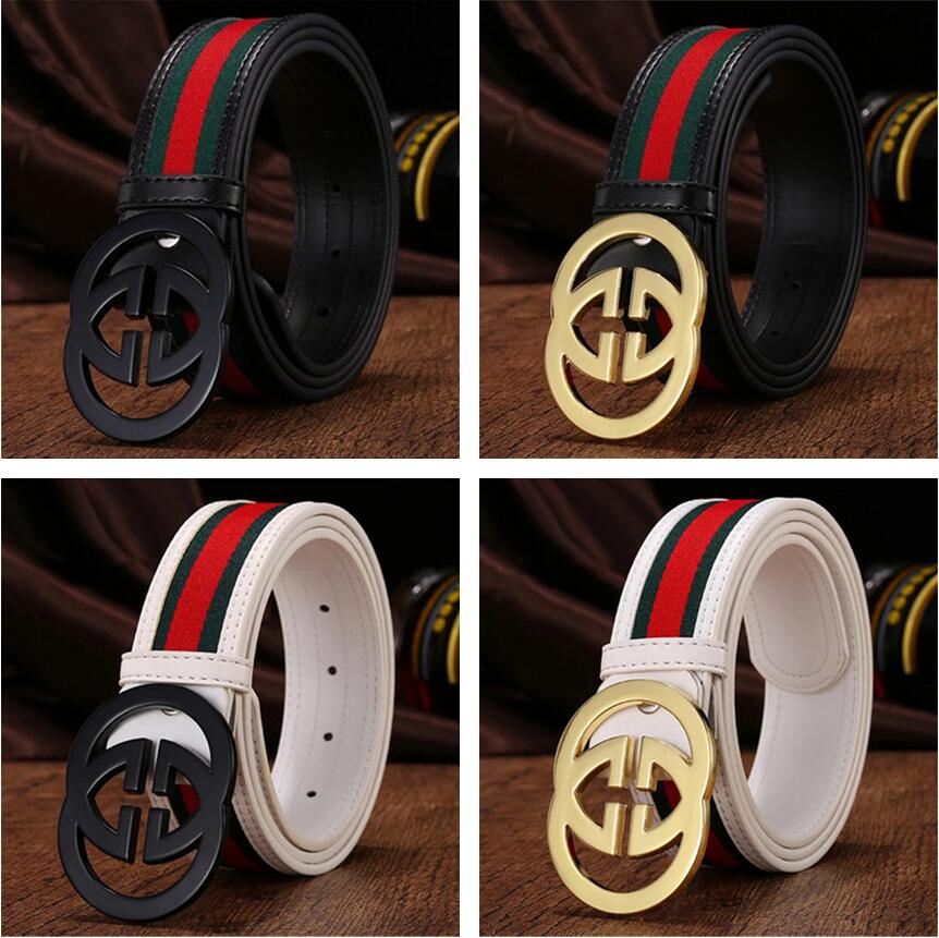 

2022 New Gucci Luxury designer Belt Buckle Fashion Genuine Leather Women Belts For men Letter Double Big gold classical GC01, No box