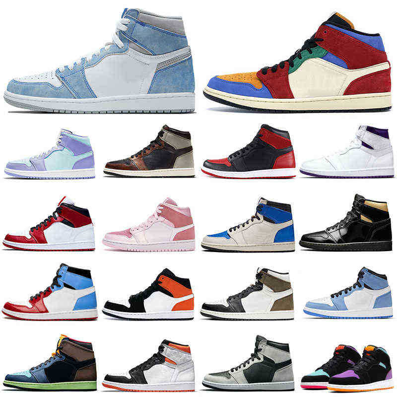 

Cheaper 1s men basketball shoes 1 University Blue Obsidian Shadow Light Smoke Grey women mens trainers sports sneakers Dropshipping J OG designer shoes, 1s 5.5-12 twist