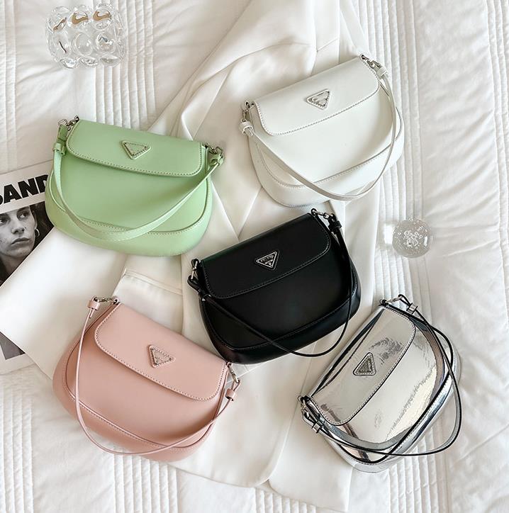 

Armpit Bag Vintage Shoulder Medieval Hobo Stick Messenger Bags Elegant Handbag, White