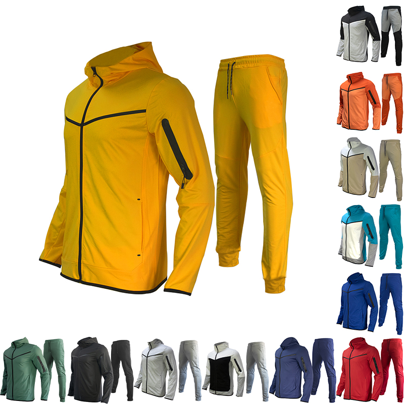 

Designer thin one zip me sportwear jacket pant woman tech fleece tracksuit mens long sleeve jogger casual blue techfleece tracksuits womens hoodies, Price difference