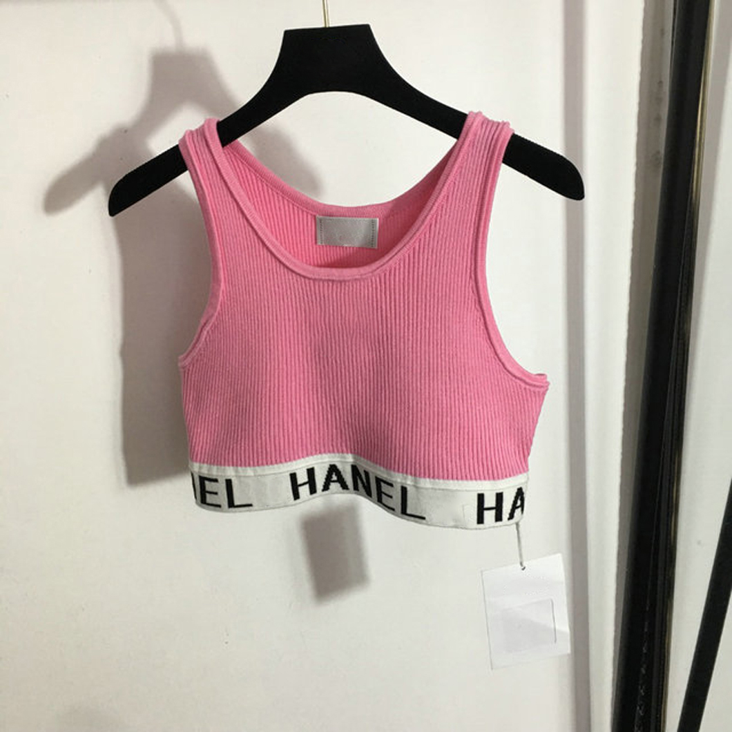 

high-endWomen's Tanks 2022ss spring and summer vest jacket Customized glass buckle outwear sleeveless vest newly designer