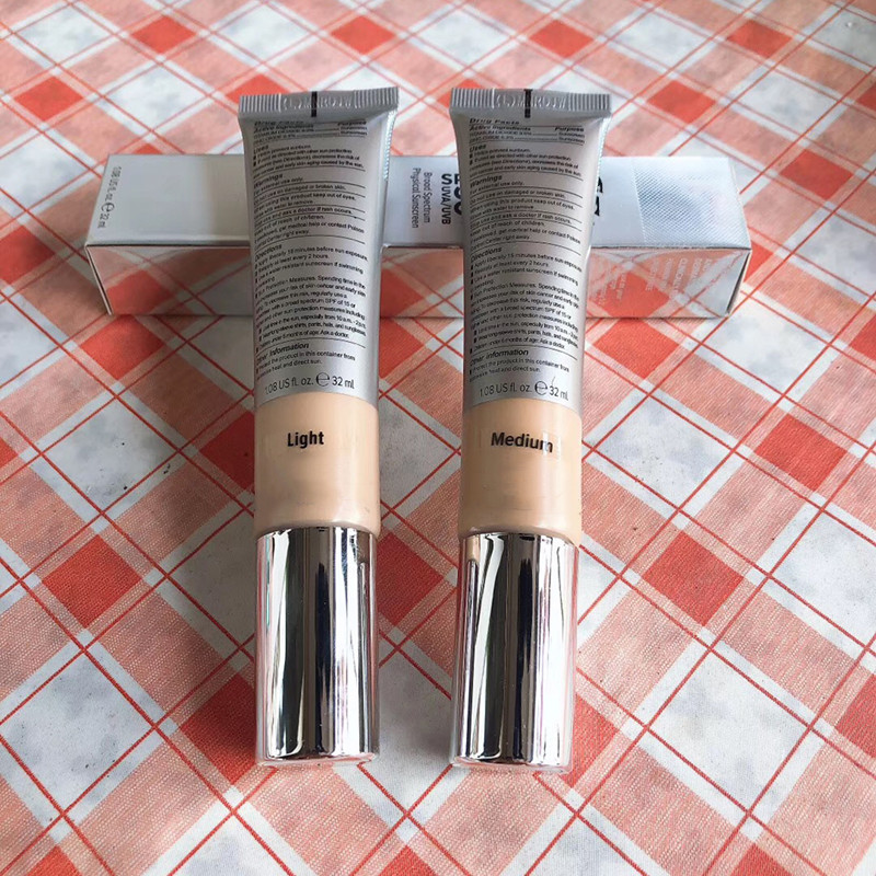 

CC cream 32ml SPF50 Full Coverage pink green silver 3 stypes, Customize