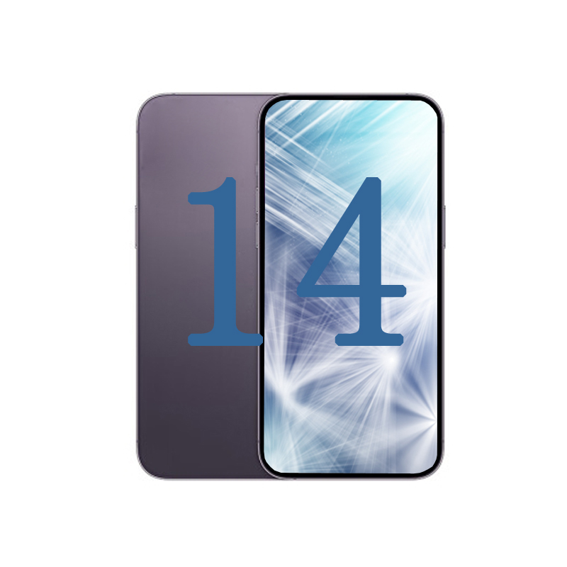 

NEW Cell Phones 14 Max 6.7inch 1/2GB RAM 8GB/16GB ROM Android OS Show 512GB/1TB Face ID Dual Sim Fake 5G Camera Real 3G With Retail Box, Black