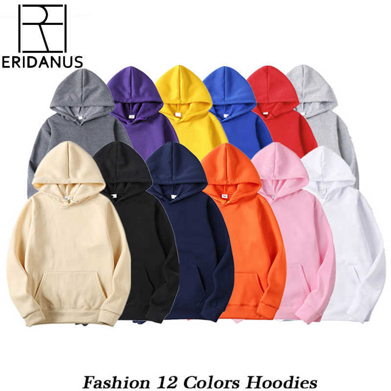 

Men's Hoodies Sweatshirts Fashion Brand 2022 Spring Autumn Male Casual Solid Color Sweatshirt Tops MWW206 T221008, Blue